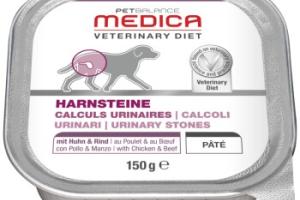 PetBalance Medica calculs urinaires avec poulet et bœuf 11x150g PetBalance Medica calculs urinaires avec poulet et bœuf 11x150g