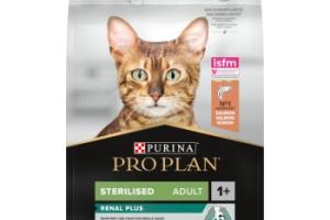 PRO PLAN Sterilised Adult 1+ Optirenal riche en saumon 3 kg
