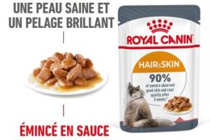 ROYAL CANIN Hair & Skin en sauce 12x85 g ROYAL CANIN Hair & Skin en sauce 12x85 g