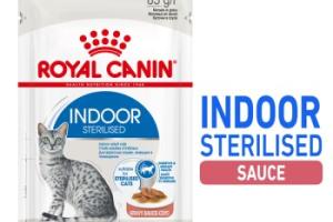 ROYAL CANIN Indoor Sterilised Adult en sauce 12x85 g ROYAL CANIN Indoor Sterilised Adult en sauce 12x85 g