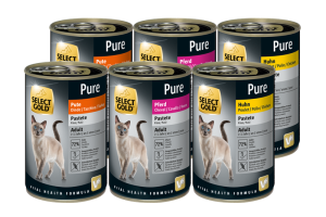 SELECT GOLD Pack mixte Adult Pure 6x400 g SELECT GOLD Pack mixte Adult Pure 6x400 g
