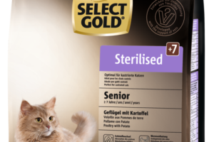 SELECT GOLD Senior Sterilised Volaille aux pommes de terre 3 kg