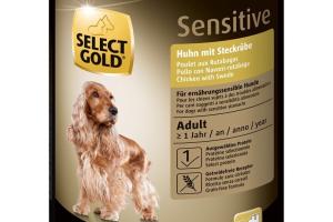 SELECT GOLD Sensitive Adult Poulet avec rutabaga 12x800 g