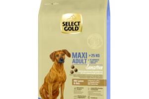 SELECT GOLD Sensitive Croquettes Chien Adulte Maxi Agneau et riz 12 kg SELECT GOLD Sensitive Croquettes Chien Adulte Maxi Agneau et riz 12 kg