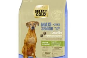 SELECT GOLD Sensitive Croquettes Chien Senior Maxi Canard aux pommes de terre 4 kg SELECT GOLD Sensitive Croquettes Chien Senior Maxi Canard aux pommes de terre 4 kg