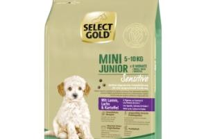 SELECT GOLD Sensitive Croquettes Chiot Mini Agneau au Saumon & aux Pommes de terre 4 kg SELECT GOLD Sensitive Croquettes Chiot Mini Agneau au Saumon & aux Pommes de terre 4 kg