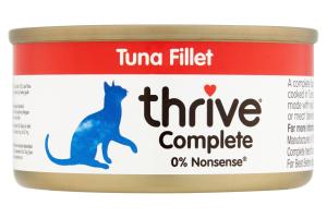 Thrive Complete pour chat 12 x 75 g Filet de thon