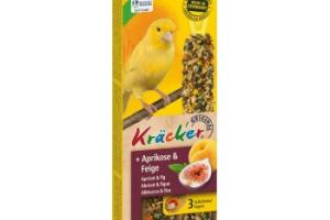 Vitakraft cracker pour canaris 4 x 2 Abricot et figue