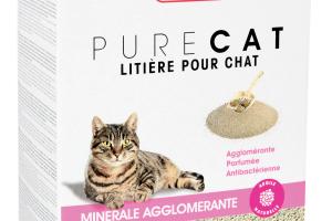 Litière Zolux PureCat agglomérante parfumée
