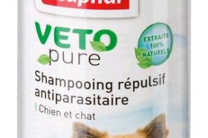 Shampooing répulsif antiparasitaire pour chien et chat VETOpure