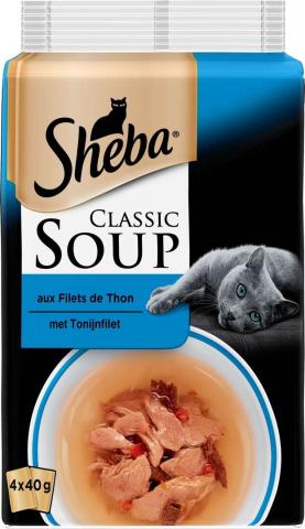Sheba Classic Soup aux filets de Thon Sheba Classic Soup aux filets de Thon