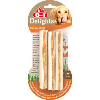 8in1 Bâtonnets à mâcher Delights 1x3 pièces Hähnchen 8in1 Bâtonnets à mâcher Delights 1x3 pièces Hähnchen