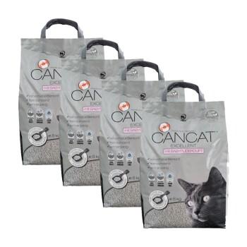 Agros Trading Litière agglomérante Agros CANCAT excellent au talc pour bébé 4x8 kg