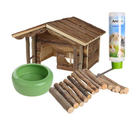 AniOne Ensemble d’accessoires pour cochons d’Inde