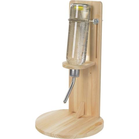 AniOne Support d’abreuvoir avec bouteille en verre AniOne Support d’abreuvoir avec bouteille en verre