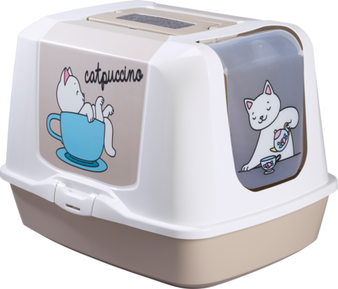 AniOne Toilettes pour chat Catpuccino M AniOne Toilettes pour chat Catpuccino M