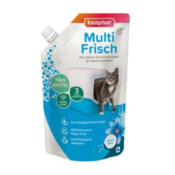 Beaphar Multi-Frisch pour les toilettes pour chats 400 g 1 Brise fraîche Beaphar Multi-Frisch pour les toilettes pour chats 400 g 1 Brise fraîche