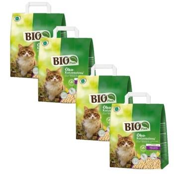 BIOPlan Litière écologique pour chat en granulés 10 l 4x10 l BIOPlan Litière écologique pour chat en granulés 10 l 4x10 l