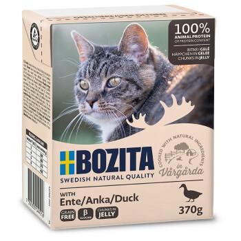BOZITA Bouchées en gelée 6 x 370 g Canard