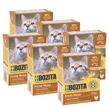 BOZITA Bouchées en gelée 6 x 370 g Poulet BOZITA Bouchées en gelée 6 x 370 g Poulet