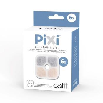Catit Filtre de rechange pour fontaine à eau Pixi Fountain 6 pcs