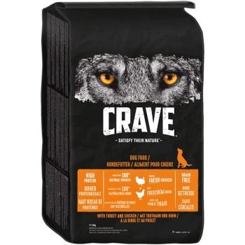 CRAVE au dindon et au poulet 2x11,5 kg CRAVE au dindon et au poulet 2x11,5 kg