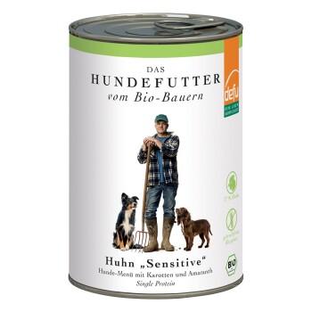Defu Menu sensitiv pour chien 12 x 410 g Poulet Defu Menu sensitiv pour chien 12 x 410 g Poulet