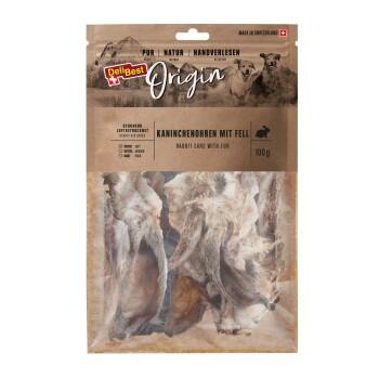 DeliBest Oreilles de lapin avec poils 100 g DeliBest Oreilles de lapin avec poils 100 g