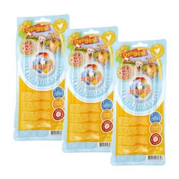 DeliBest Rouleau de viande SensiPet 6 x 400 g Poulet, pommes terre DeliBest Rouleau de viande SensiPet 6 x 400 g Poulet, pommes terre