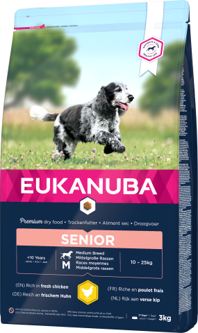 EUKANUBA Caring Senior Medium Breed 3 kg
