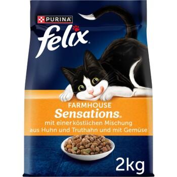 Felix Farmhouse Sensations Poulet & dindon 2 kg
