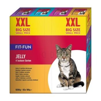 FIT+FUN Jelly Multipack 92x100g FIT+FUN Jelly Multipack 92x100g