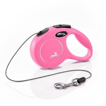 Flexi Laisse New Classic rose XS, 3 m, 12 kg