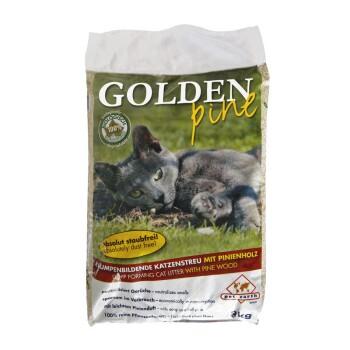 Golden Pine Litière en bois de pin pour chat 8 kg Golden Pine Litière en bois de pin pour chat 8 kg