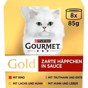 GOURMET Gold Tendres bouchées 8 x 85 g GOURMET Gold Tendres bouchées 8 x 85 g
