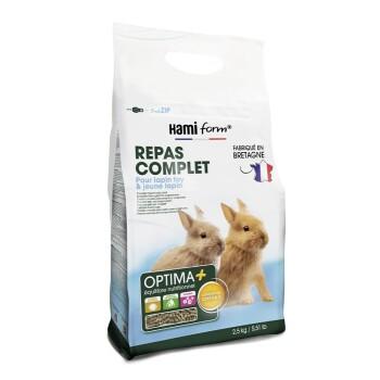 Hamiform Hami Form Premium Optima+ repas complet lapin toy et jeune lapin 2,5kg Hamiform Hami Form Premium Optima+ repas complet lapin toy et jeune lapin 2,5kg