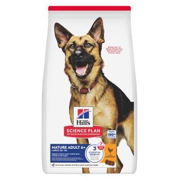 Hill's Science Plan Mature Adult grand chien âgé au poulet