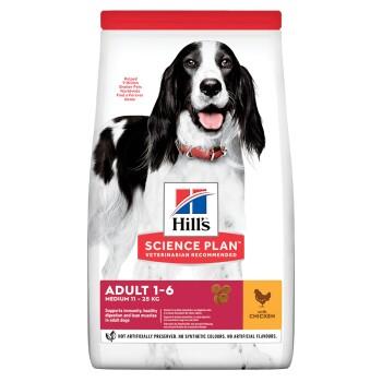 Hill's Science Plan Medium Adult 1-6 Poulet Hill's Science Plan Medium Adult 1-6 Poulet