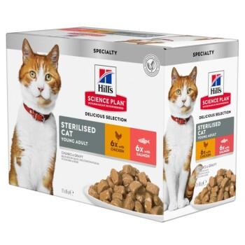 Hill's Science Plan Young Adult Sterilised 12x85 g Hill's Science Plan Young Adult Sterilised 12x85 g