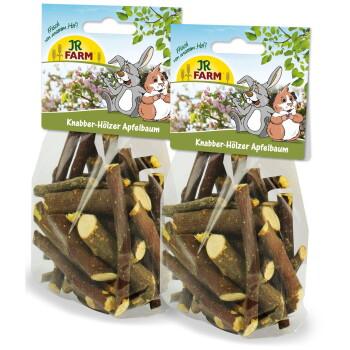 JR Farm Bâtonnets à ronger en bois de pommier 100 g 2x100 g