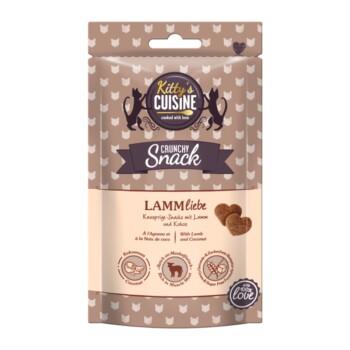 Kitty's Cuisine Kitty´s Cuisine Crunchy Snack Friandise Chat 50 g Amour d’Agneau, à l’agneau et coco Kitty's Cuisine Kitty´s Cuisine Crunchy Snack Friandise Chat 50 g Amour d’Agneau, à l’agneau et coco