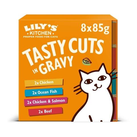 LILY'S KITCHEN LILY’S KITCHEN Délicieux morceaux en sauce Multipack 8 x 85 g LILY'S KITCHEN LILY’S KITCHEN Délicieux morceaux en sauce Multipack 8 x 85 g