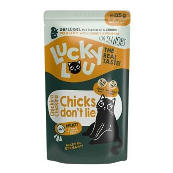 Lucky Lou Senior Volaille 16 x 125 g Lucky Lou Senior Volaille 16 x 125 g