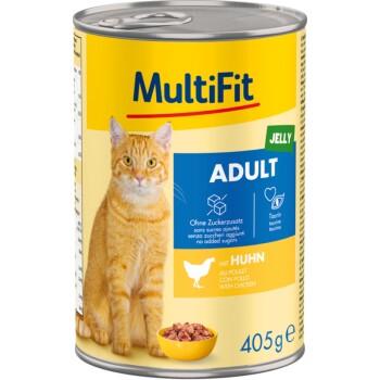 MultiFit Adult Jelly Poulet 6x405 g MultiFit Adult Jelly Poulet 6x405 g