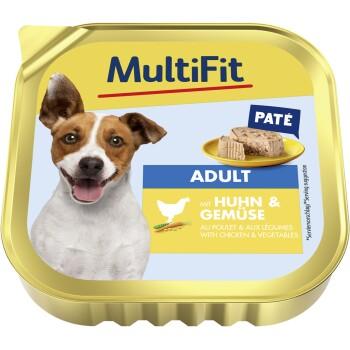 MultiFit Adult Little Dog Poulet et légume 11x150 g