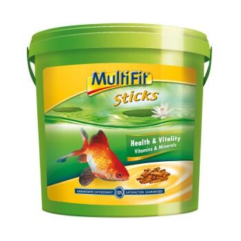 MultiFit Bâtonnets pour poissons de bassin 10 l