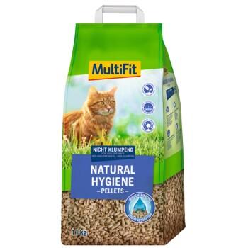 MultiFit Litière biodégradable Natural Hygiene Pellets 11kg MultiFit Litière biodégradable Natural Hygiene Pellets 11kg