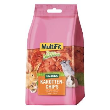 MultiFit Nature snacks chips de carotte 100 g