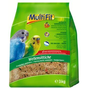 MultiFit Nourriture pour perruches 3 kg