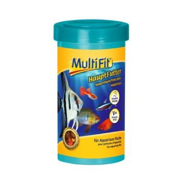 MultiFit Nourriture principale pour poissons d'aquarium 250 ml